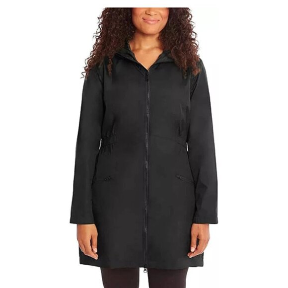 Kirkland Signature Jackets & Blazers - KIRKLAND LAIDES HOODED LIGHTWEIGHT JACKET   IN BLACK